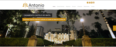 Novo Site Antonio Eventos Musicais