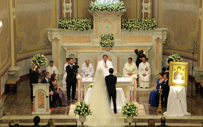Igreja Santa Teresinha e Clube Curitibano – Casamento Larissa e Diogo